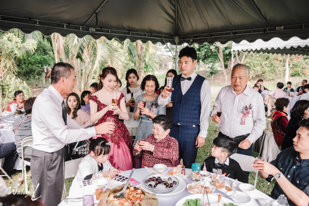 202003061337594 婚禮紀錄｜高雄婚攝｜類婚紗｜訂婚迎娶＋午宴｜仁欣莊園｜戶外婚禮宴客篇｜
