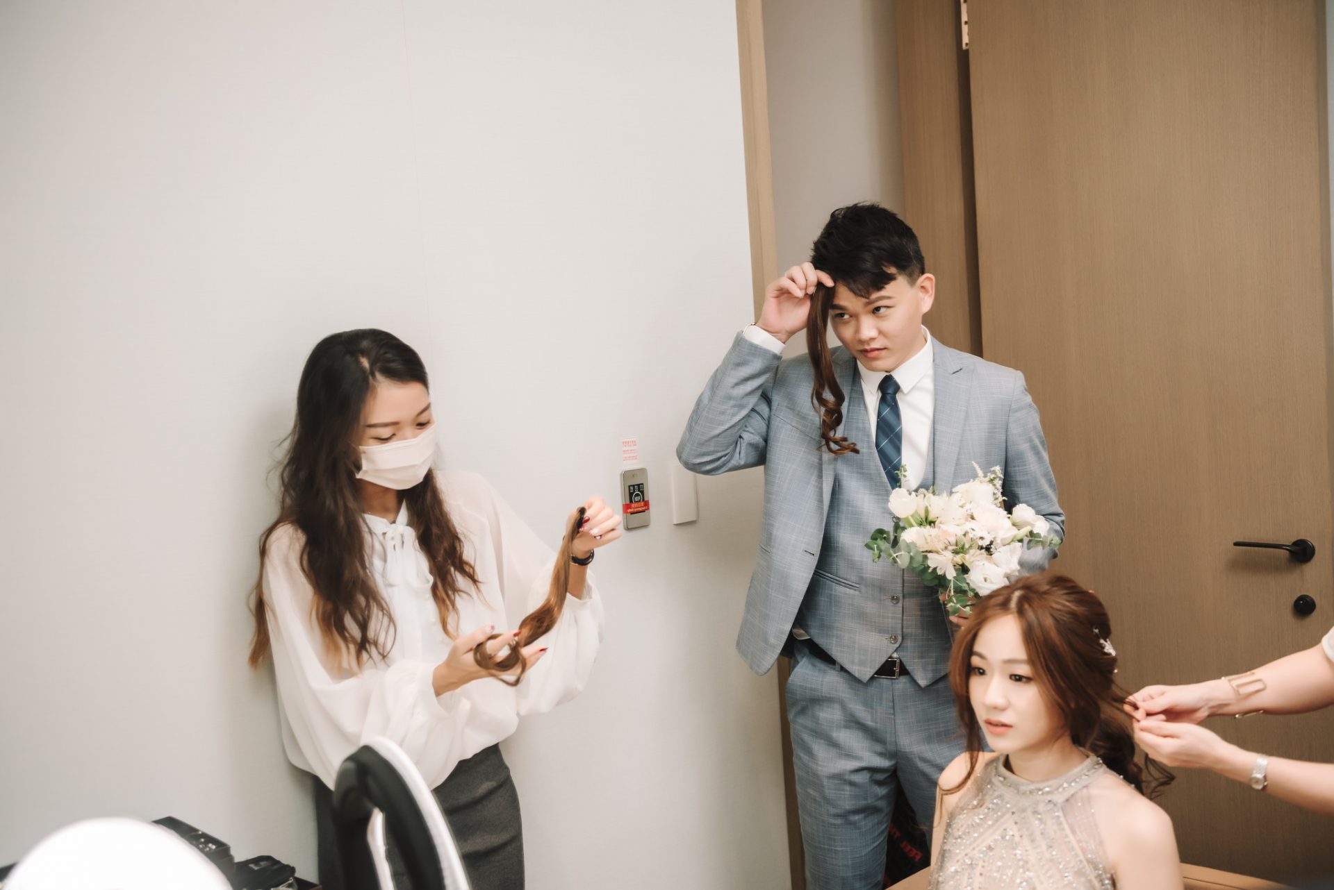 2021112003245022 婚禮紀錄｜高雄婚攝｜南部婚攝｜單宴客｜類婚紗｜晨袍｜閨蜜照｜高雄萬豪酒店｜
