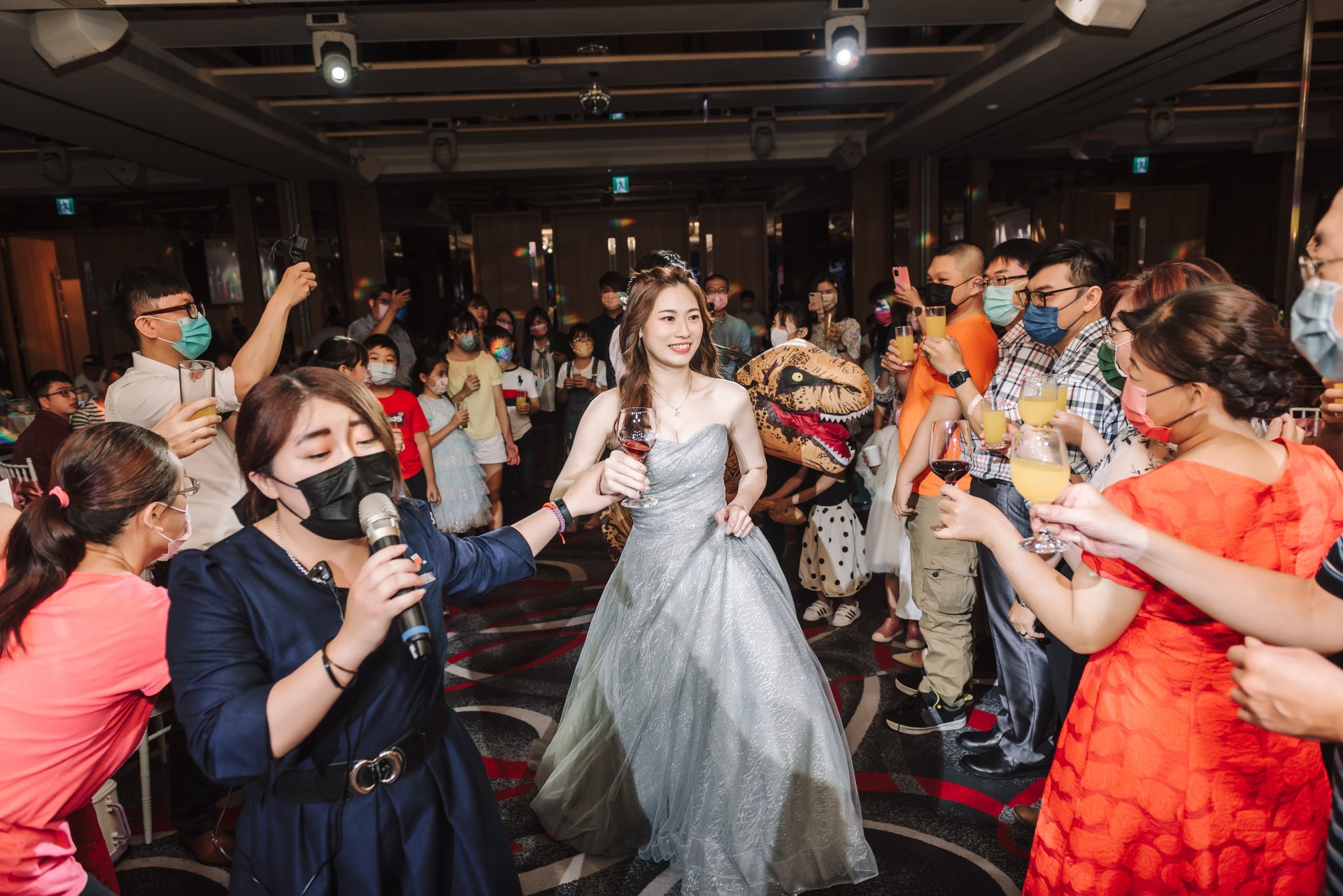 2022111514212484 婚禮紀錄|高雄婚攝|屏東婚攝|南部婚攝|夢時代頤品|交付儀式|恐龍裝進場|類婚紗|