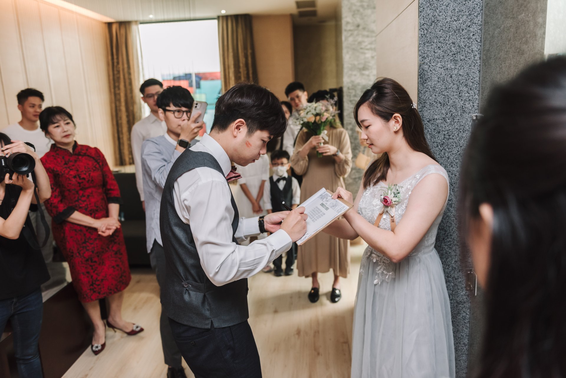 2023012010512427 婚禮紀錄｜高雄婚攝｜屏東婚攝｜南部婚攝｜迎娶午宴｜闖關遊戲｜屏東桃山會館｜類婚紗｜