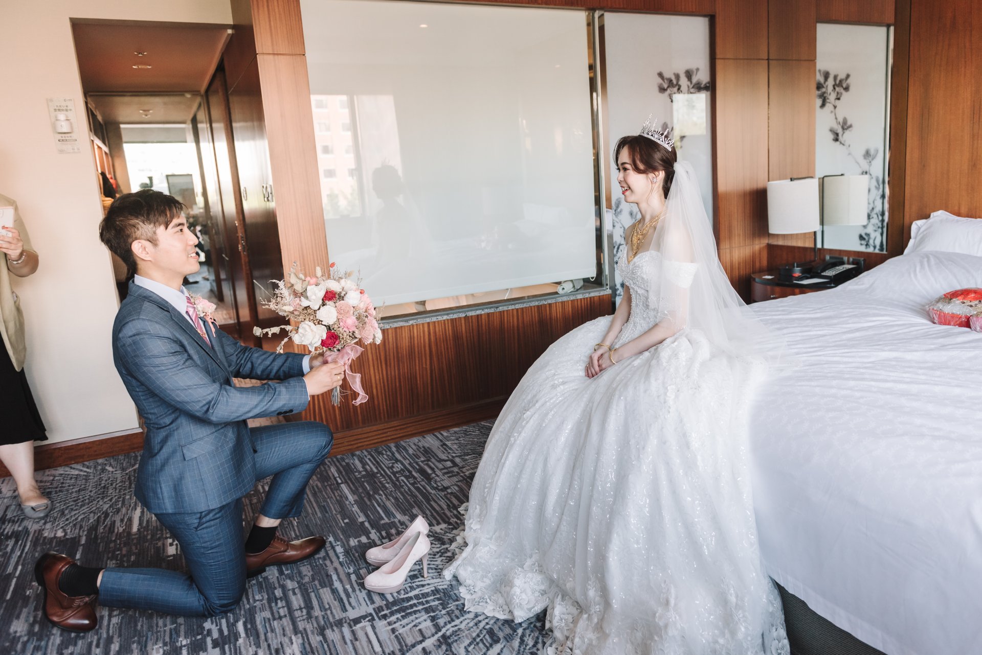 2023012018100471 婚禮紀錄｜高雄婚攝｜南部婚攝｜文定儀式｜迎娶儀式｜午宴｜台北喜來登酒店｜