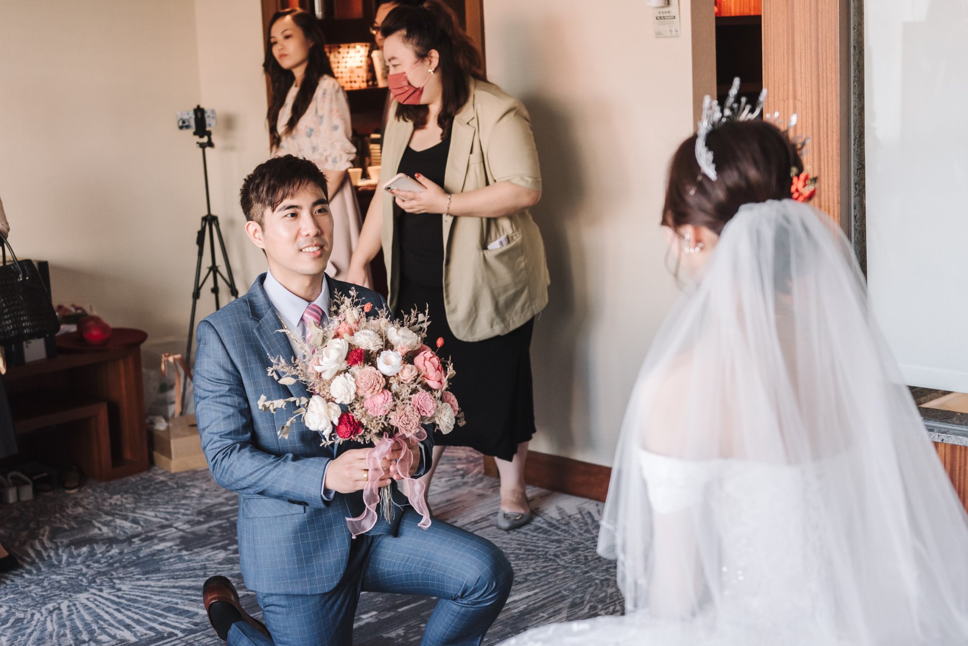 2023012018102261 婚禮紀錄｜高雄婚攝｜南部婚攝｜文定儀式｜迎娶儀式｜午宴｜台北喜來登酒店｜