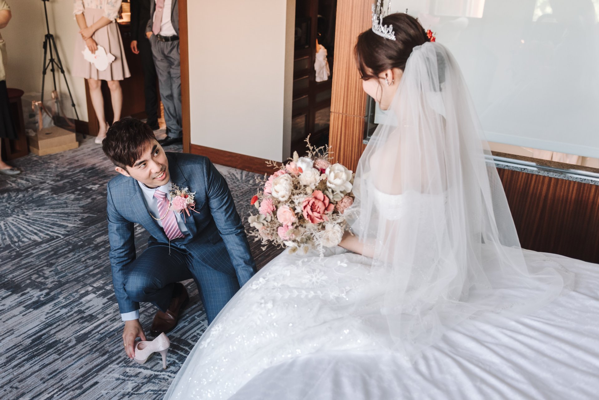 2023012018114045 婚禮紀錄｜高雄婚攝｜南部婚攝｜文定儀式｜迎娶儀式｜午宴｜台北喜來登酒店｜