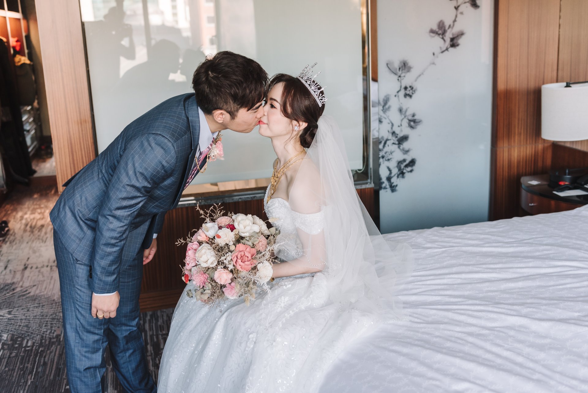 202301201812008 婚禮紀錄｜高雄婚攝｜南部婚攝｜文定儀式｜迎娶儀式｜午宴｜台北喜來登酒店｜
