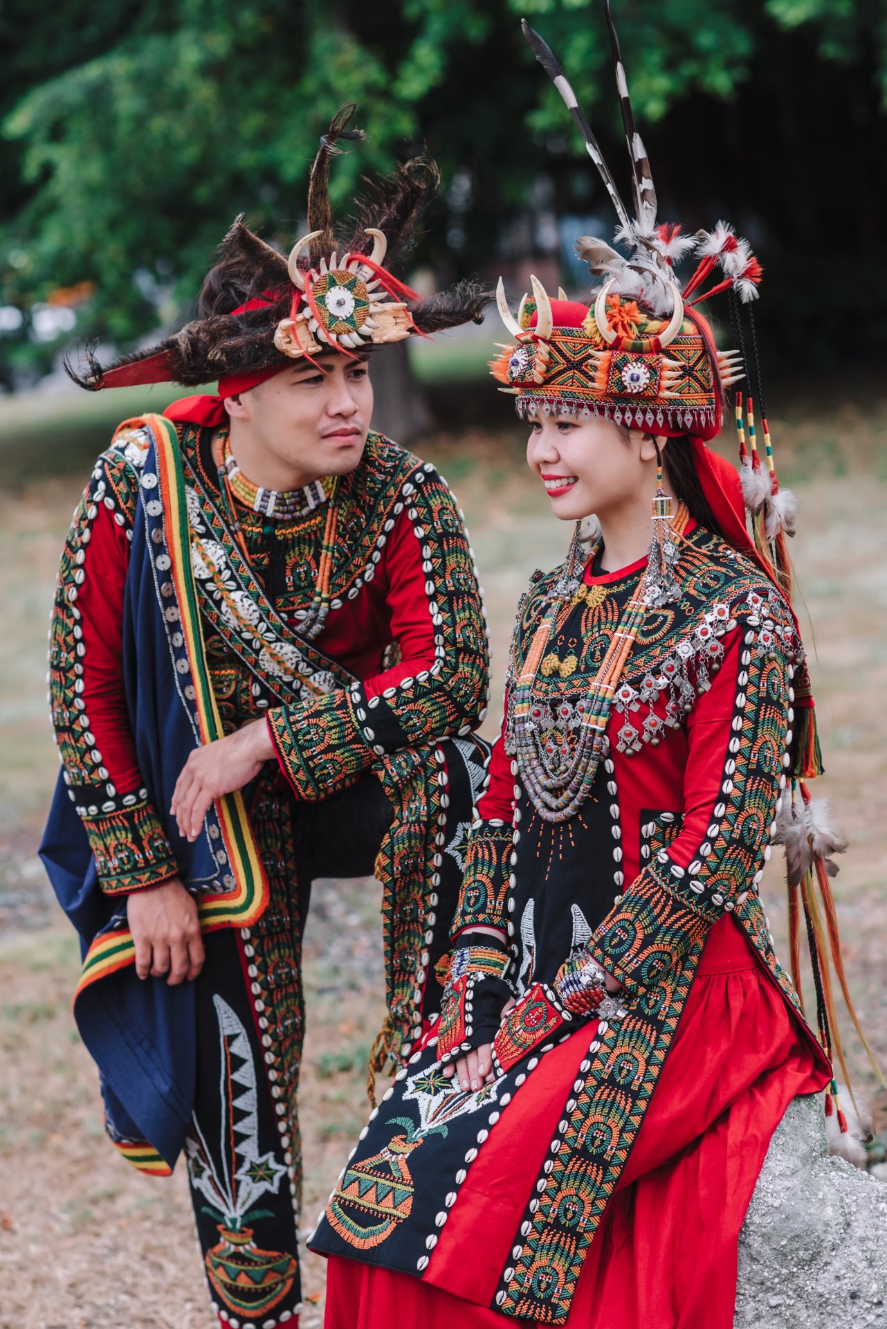 2023030604380732 婚禮紀錄｜高雄婚攝｜南部婚攝｜戶外證婚｜排灣族族服｜百世新天地｜