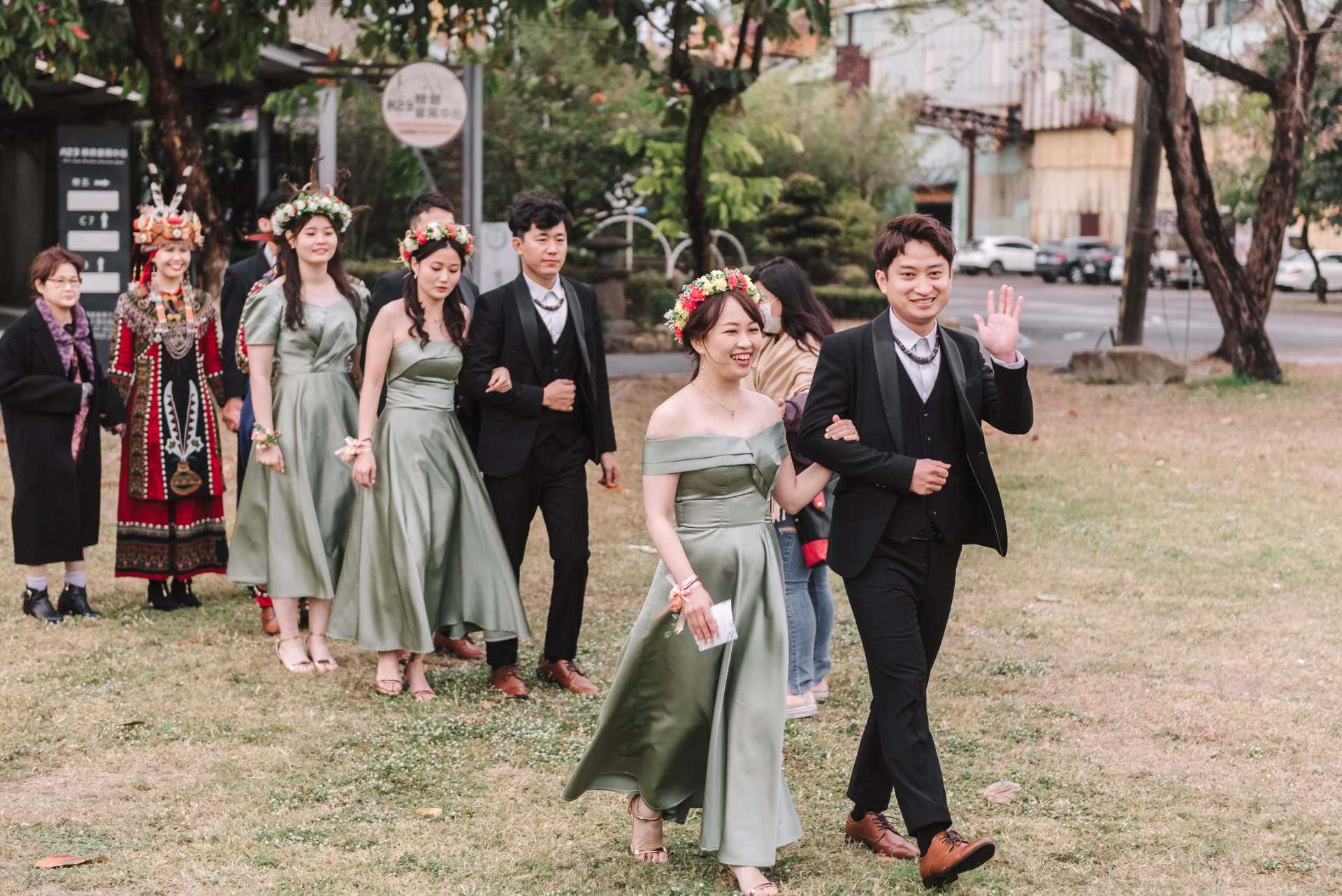 202303060446394 婚禮紀錄｜高雄婚攝｜南部婚攝｜戶外證婚｜排灣族族服｜百世新天地｜