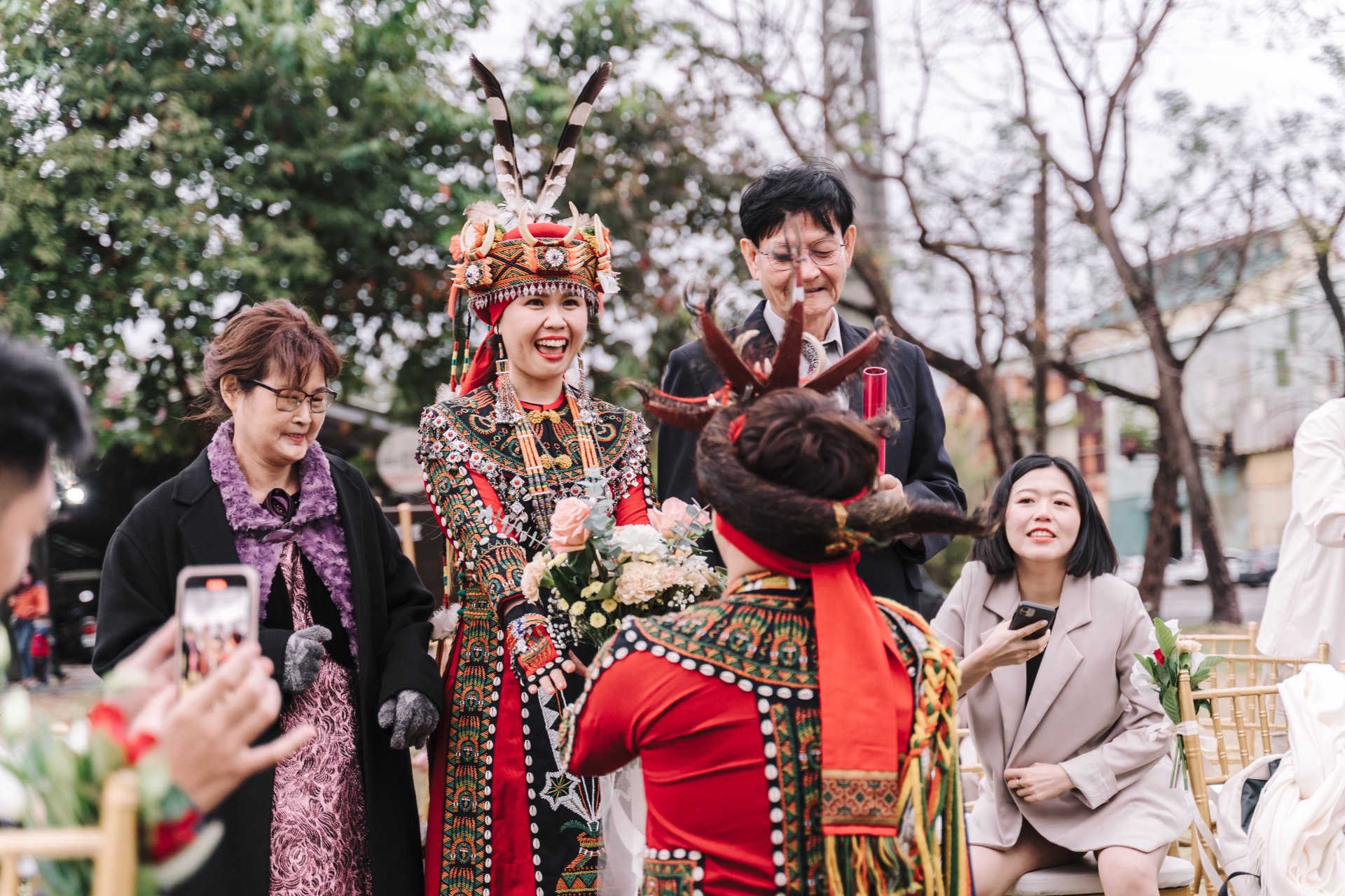 2023030604512837 婚禮紀錄｜高雄婚攝｜南部婚攝｜戶外證婚｜排灣族族服｜百世新天地｜