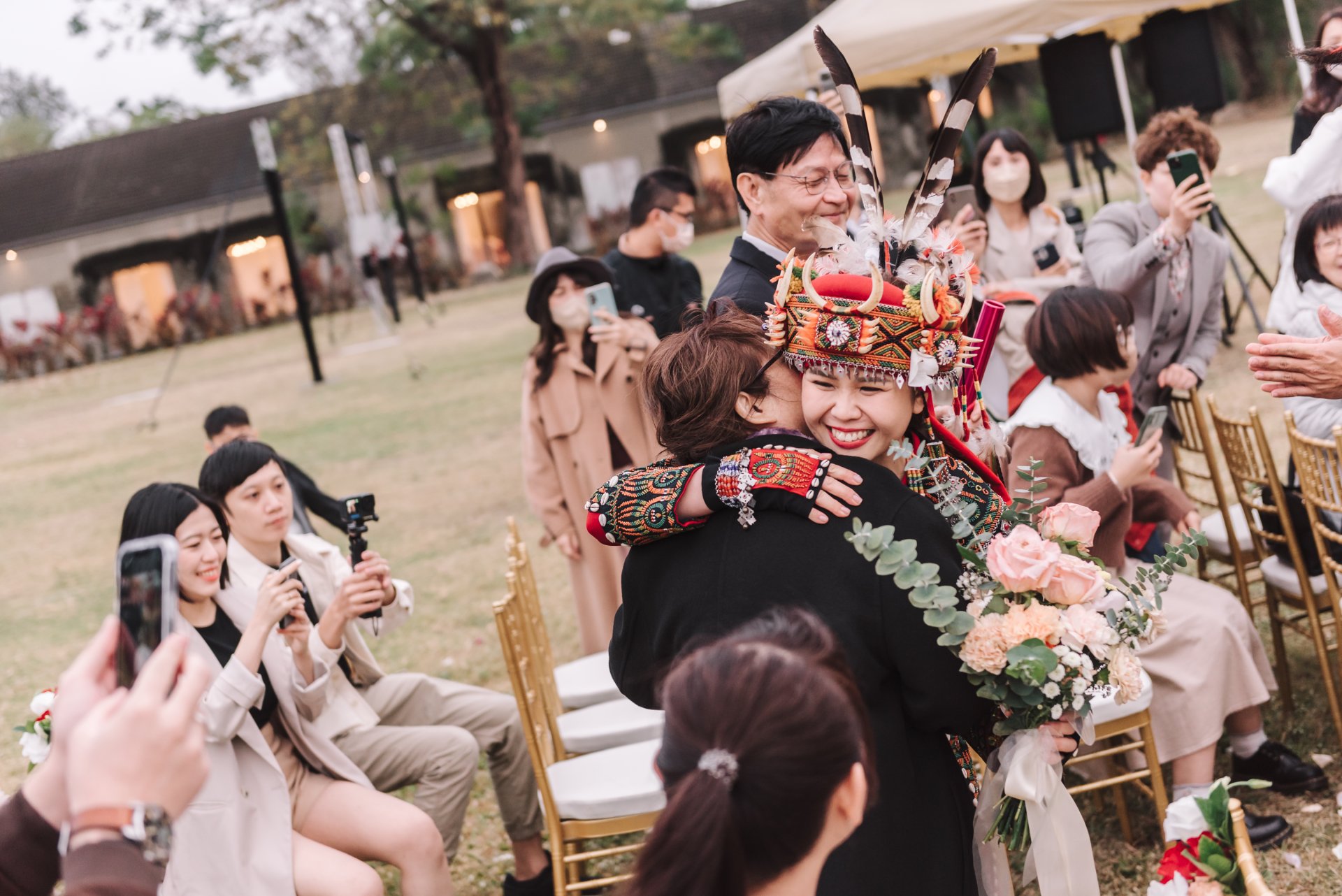 2023030604530885 婚禮紀錄｜高雄婚攝｜南部婚攝｜戶外證婚｜排灣族族服｜百世新天地｜
