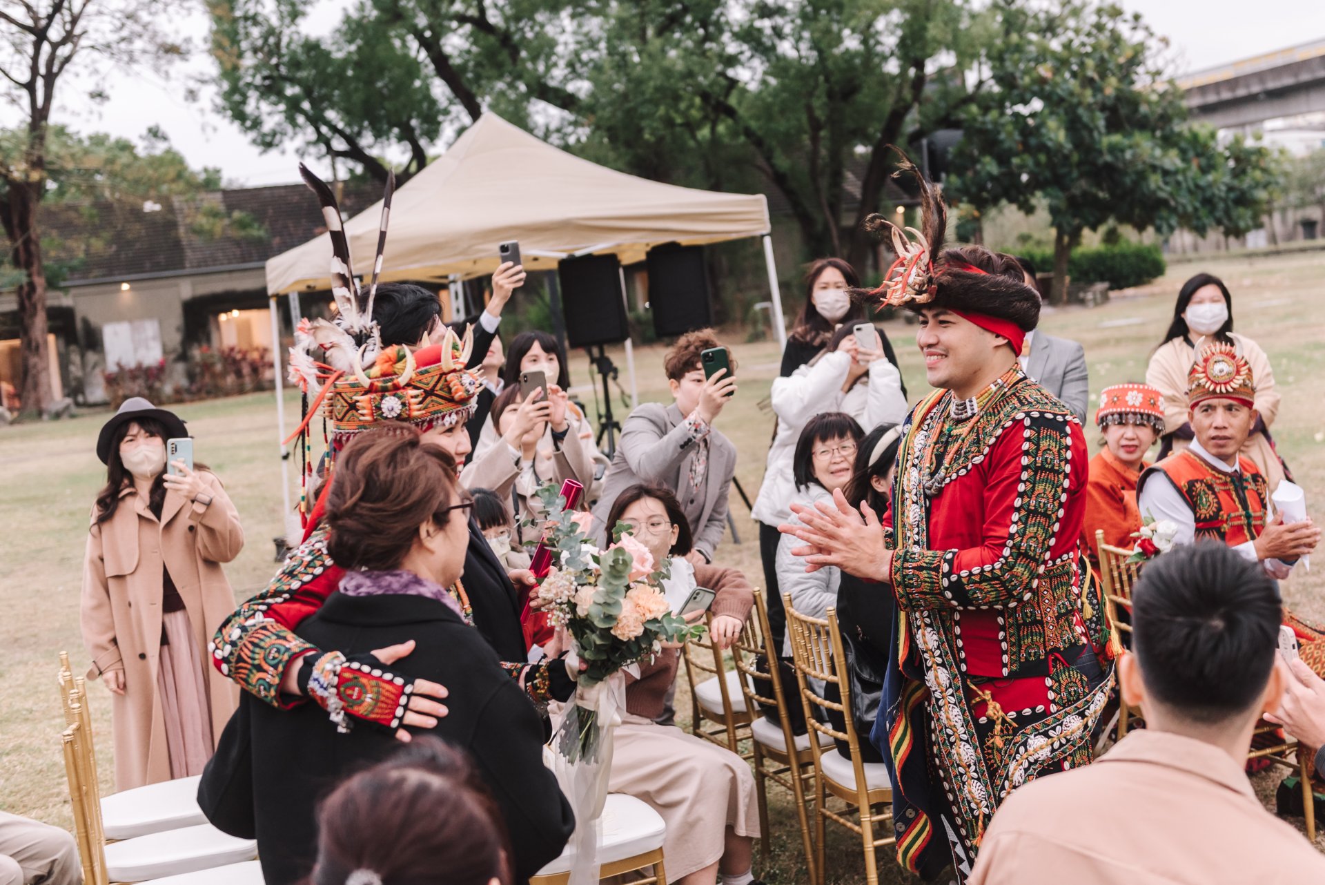 2023030604531125 婚禮紀錄｜高雄婚攝｜南部婚攝｜戶外證婚｜排灣族族服｜百世新天地｜