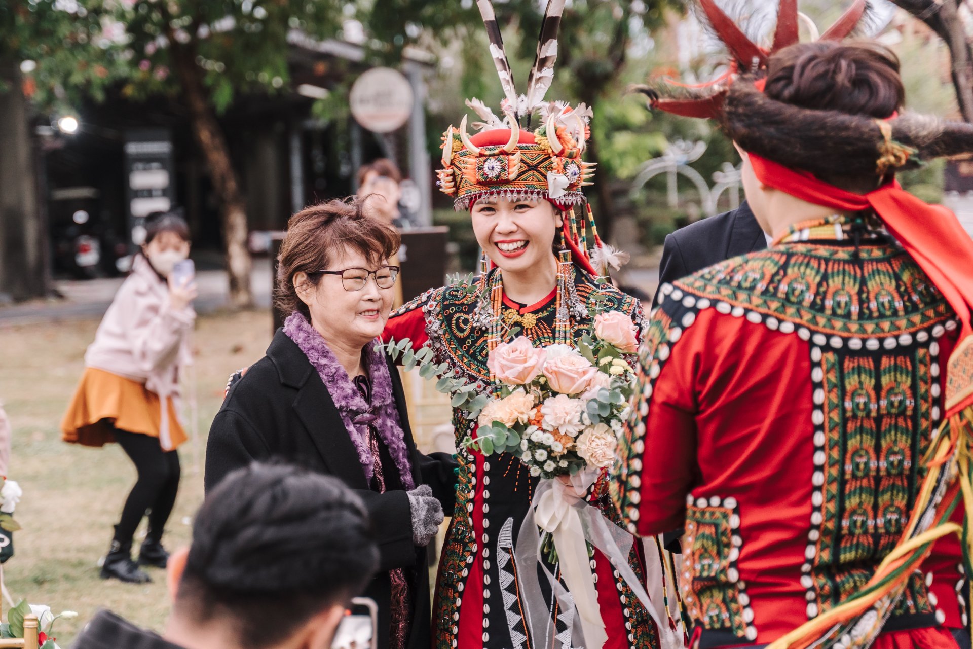 2023030604531573 婚禮紀錄｜高雄婚攝｜南部婚攝｜戶外證婚｜排灣族族服｜百世新天地｜
