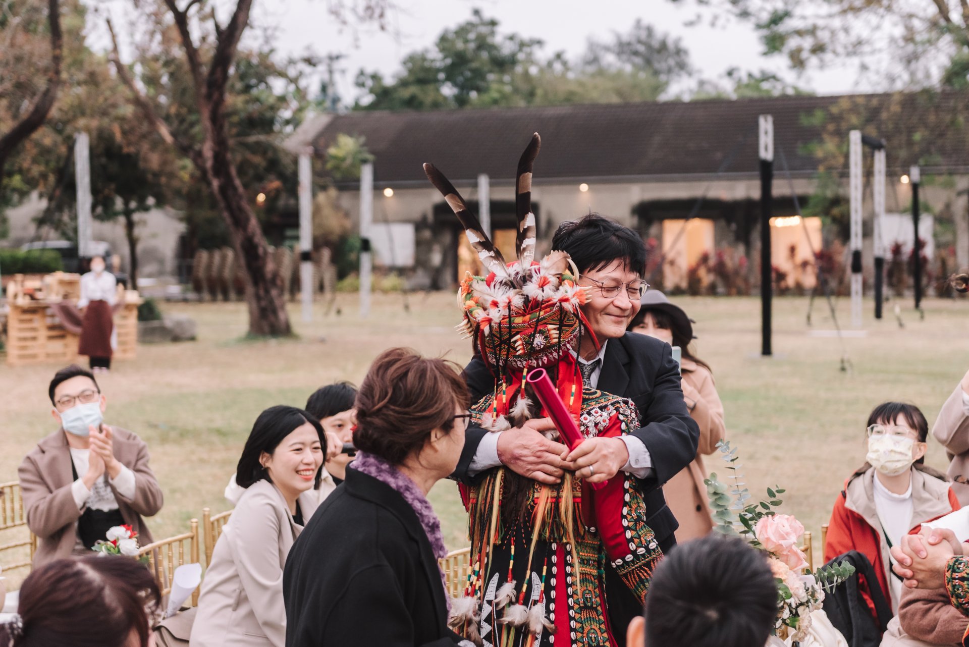 2023030604535144 婚禮紀錄｜高雄婚攝｜南部婚攝｜戶外證婚｜排灣族族服｜百世新天地｜