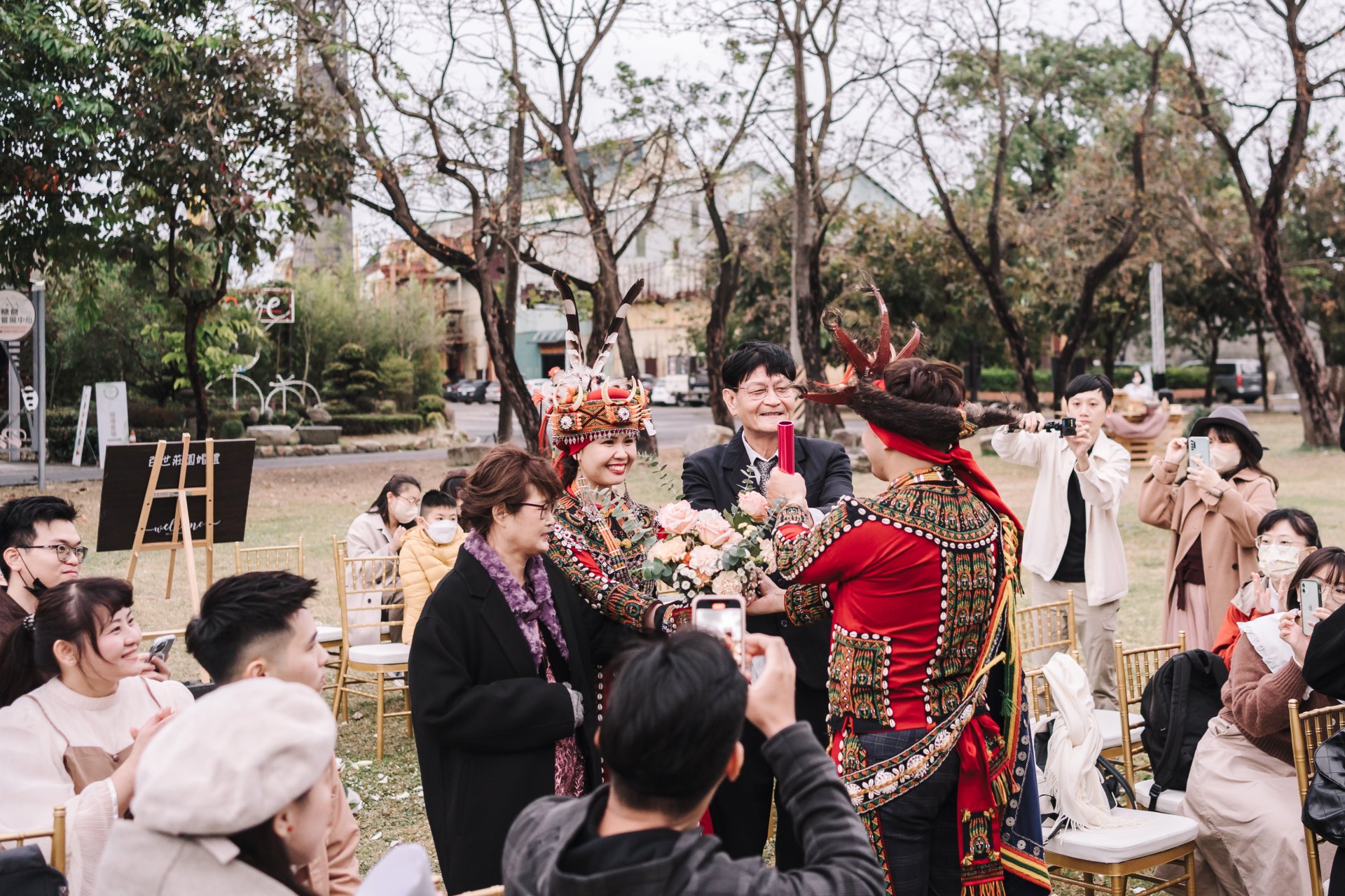 2023030604554592 婚禮紀錄｜高雄婚攝｜南部婚攝｜戶外證婚｜排灣族族服｜百世新天地｜