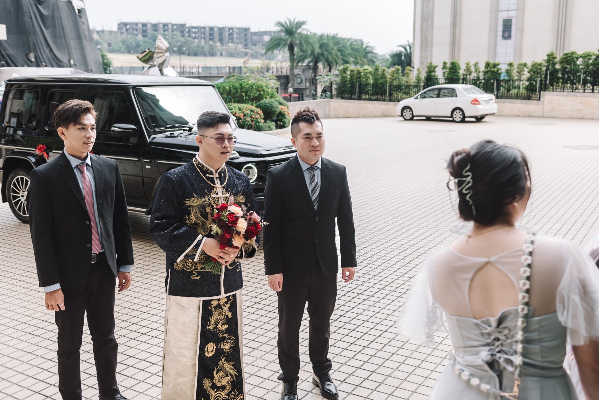 2024031905440990 婚禮紀錄|高雄婚攝|屏東婚攝|南部婚攝|迎娶|秀禾服|中式禮服|類婚紗|義大天悅飯店|