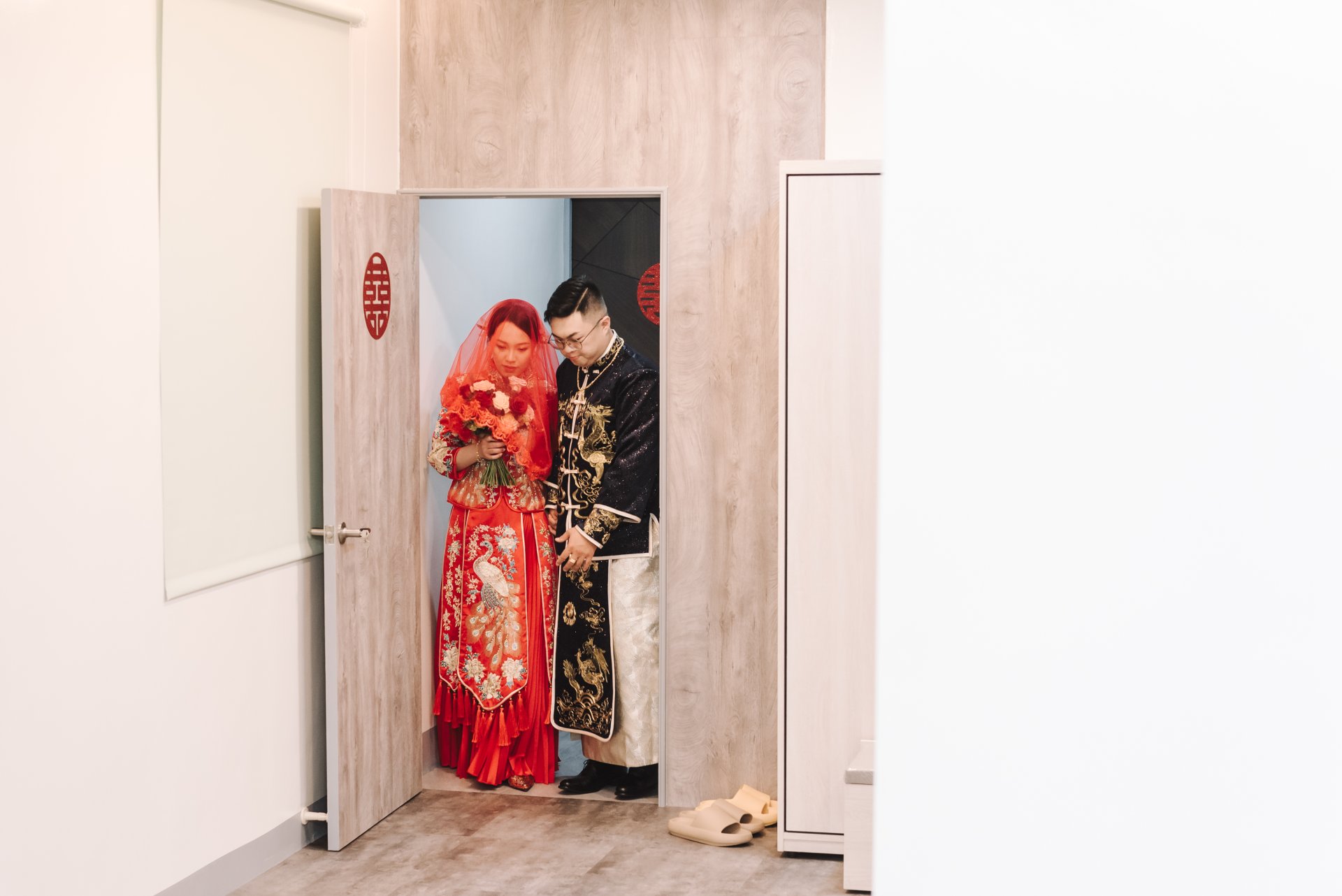 20240319055749100 婚禮紀錄|高雄婚攝|屏東婚攝|南部婚攝|迎娶|秀禾服|中式禮服|類婚紗|義大天悅飯店|