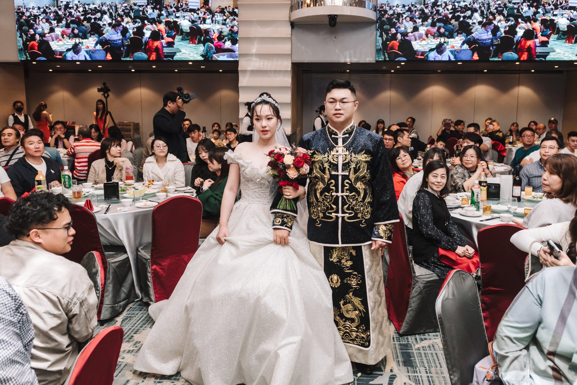 2024031906220613 婚禮紀錄｜高雄婚攝｜屏東婚攝｜南部婚攝｜單晚宴｜秀禾服｜中式禮服｜類婚紗｜聯上大飯店｜晶綺盛宴博愛館｜