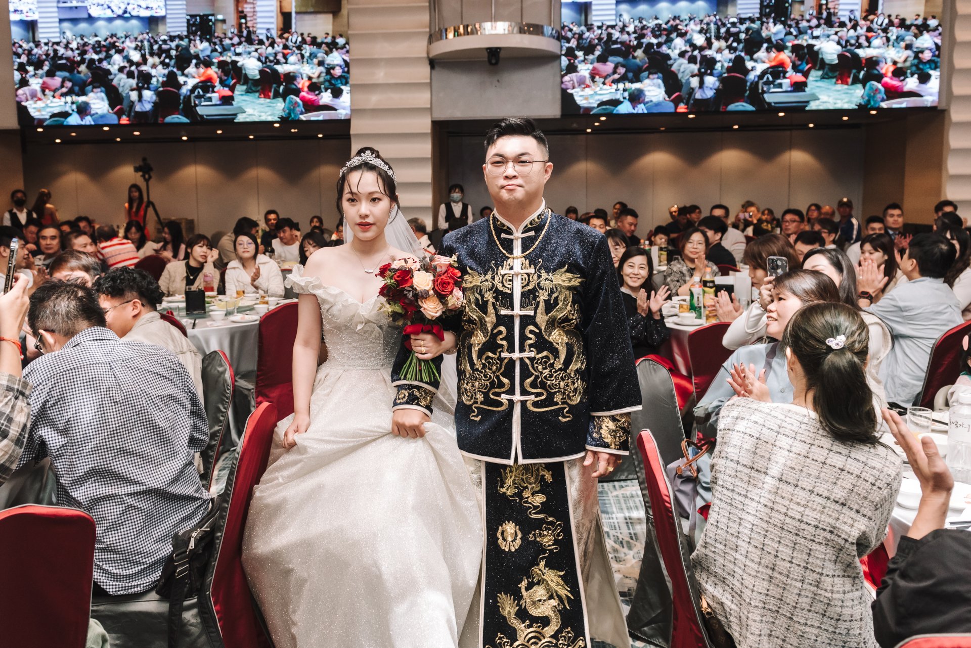 2024031906223423 婚禮紀錄｜高雄婚攝｜屏東婚攝｜南部婚攝｜單晚宴｜秀禾服｜中式禮服｜類婚紗｜聯上大飯店｜晶綺盛宴博愛館｜