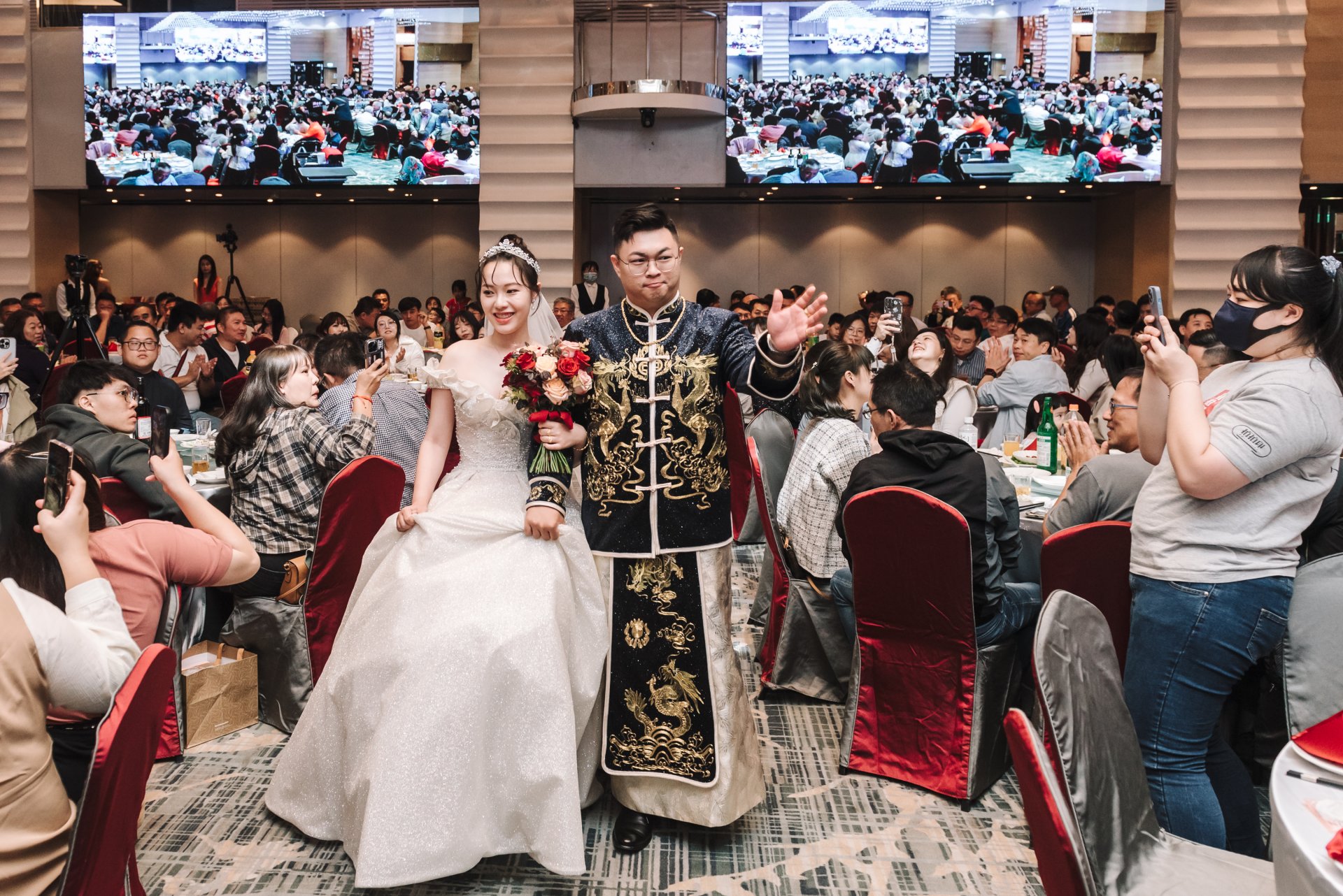 2024031906224662 婚禮紀錄｜高雄婚攝｜屏東婚攝｜南部婚攝｜單晚宴｜秀禾服｜中式禮服｜類婚紗｜聯上大飯店｜晶綺盛宴博愛館｜