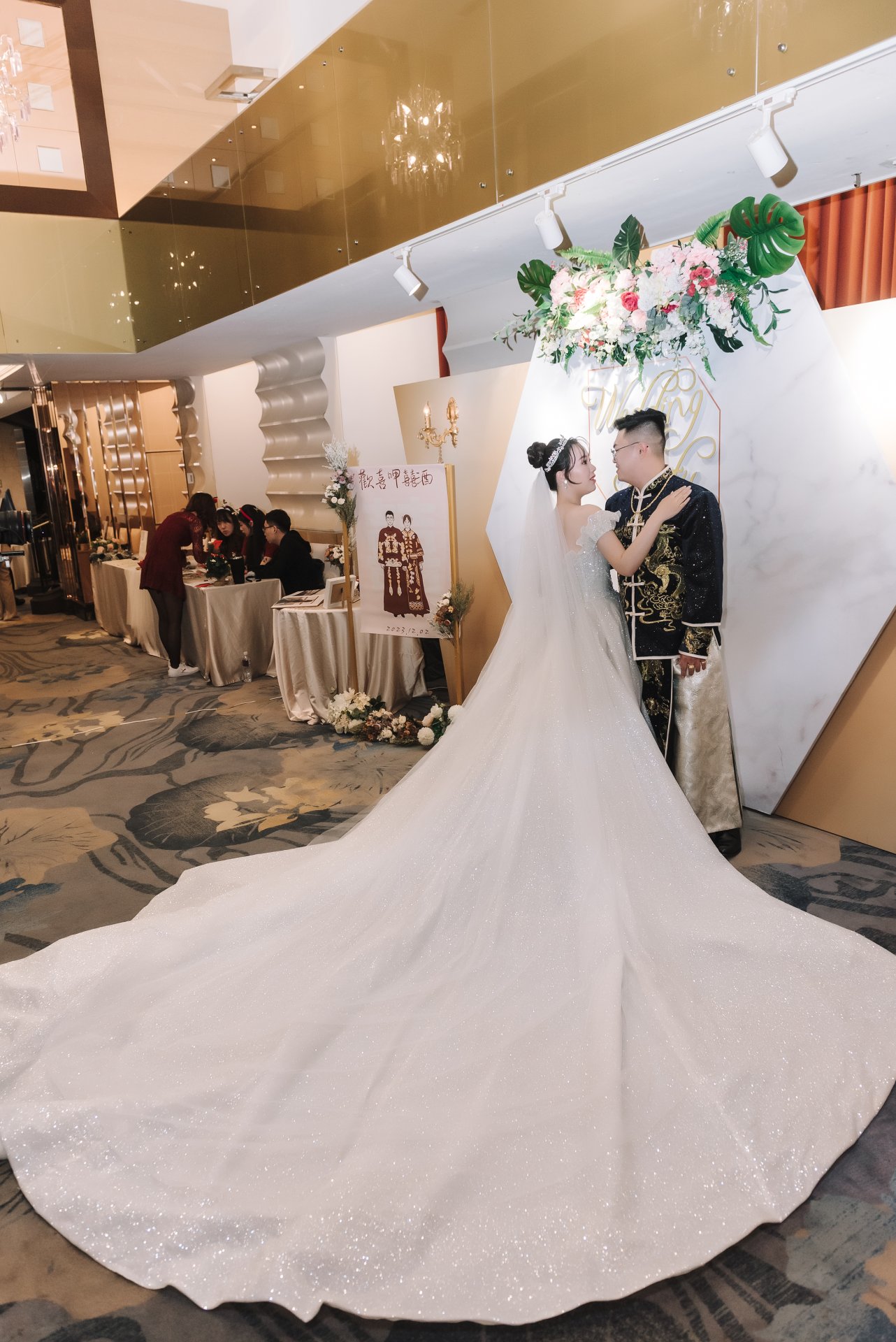 2024031906294758 婚禮紀錄｜高雄婚攝｜屏東婚攝｜南部婚攝｜單晚宴｜秀禾服｜中式禮服｜類婚紗｜聯上大飯店｜晶綺盛宴博愛館｜