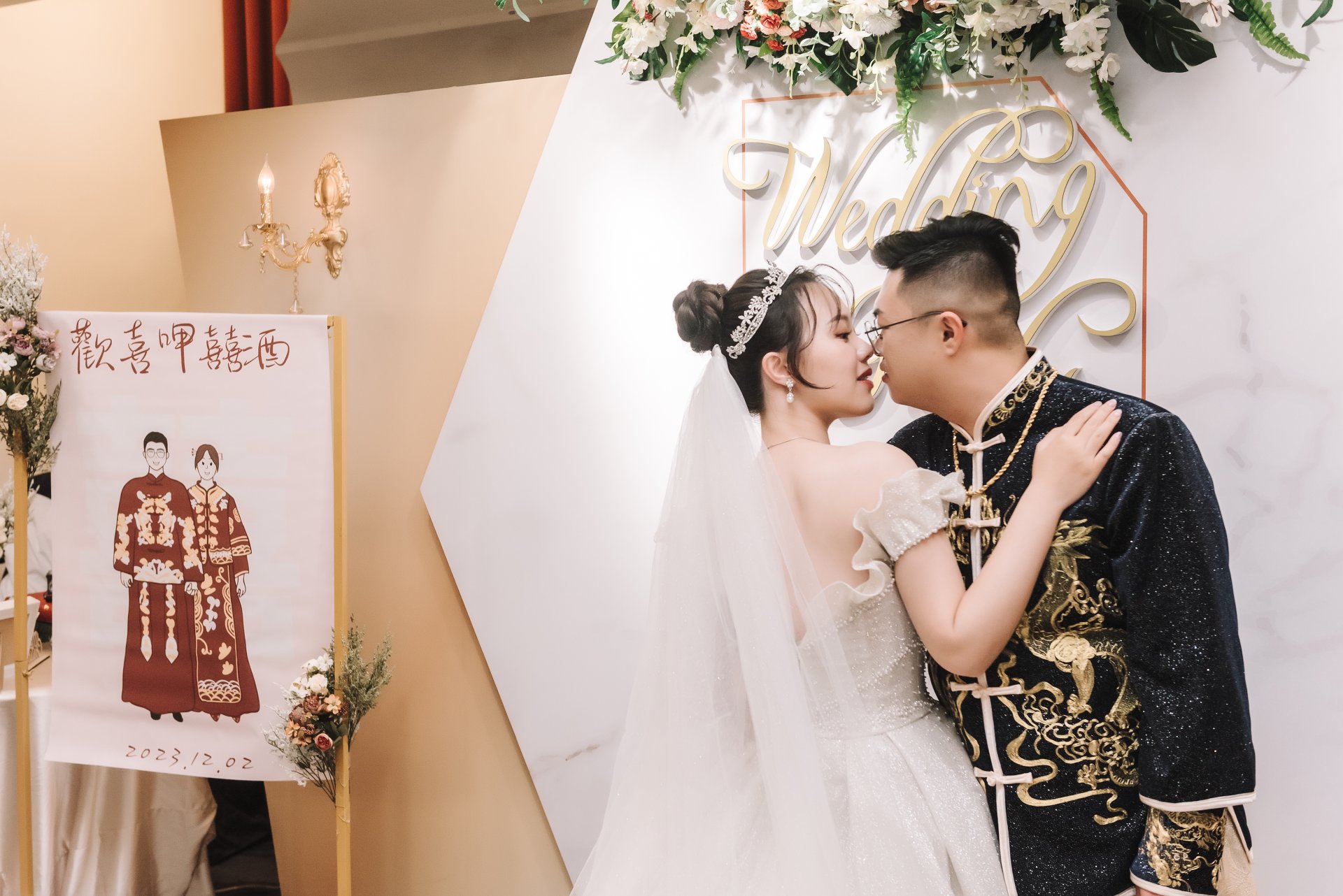 2024031906295731 婚禮紀錄｜高雄婚攝｜屏東婚攝｜南部婚攝｜單晚宴｜秀禾服｜中式禮服｜類婚紗｜聯上大飯店｜晶綺盛宴博愛館｜