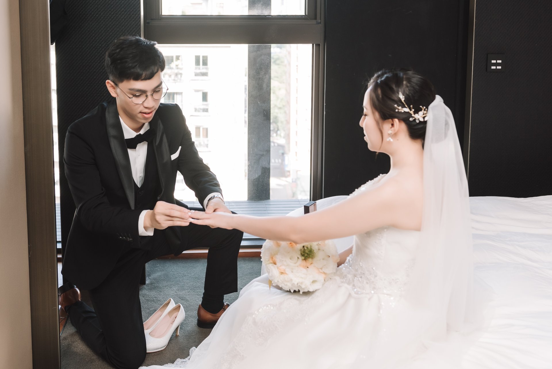202404290414263 婚禮紀錄｜高雄婚攝｜屏東婚攝｜南部婚攝｜迎娶儀式｜類婚紗｜H2O｜老新臺菜十全店｜