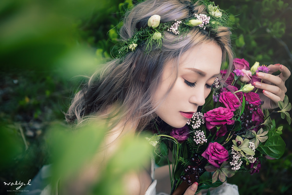 森林風格｜自主婚紗｜婚紗創作｜台鹼宿舍｜
