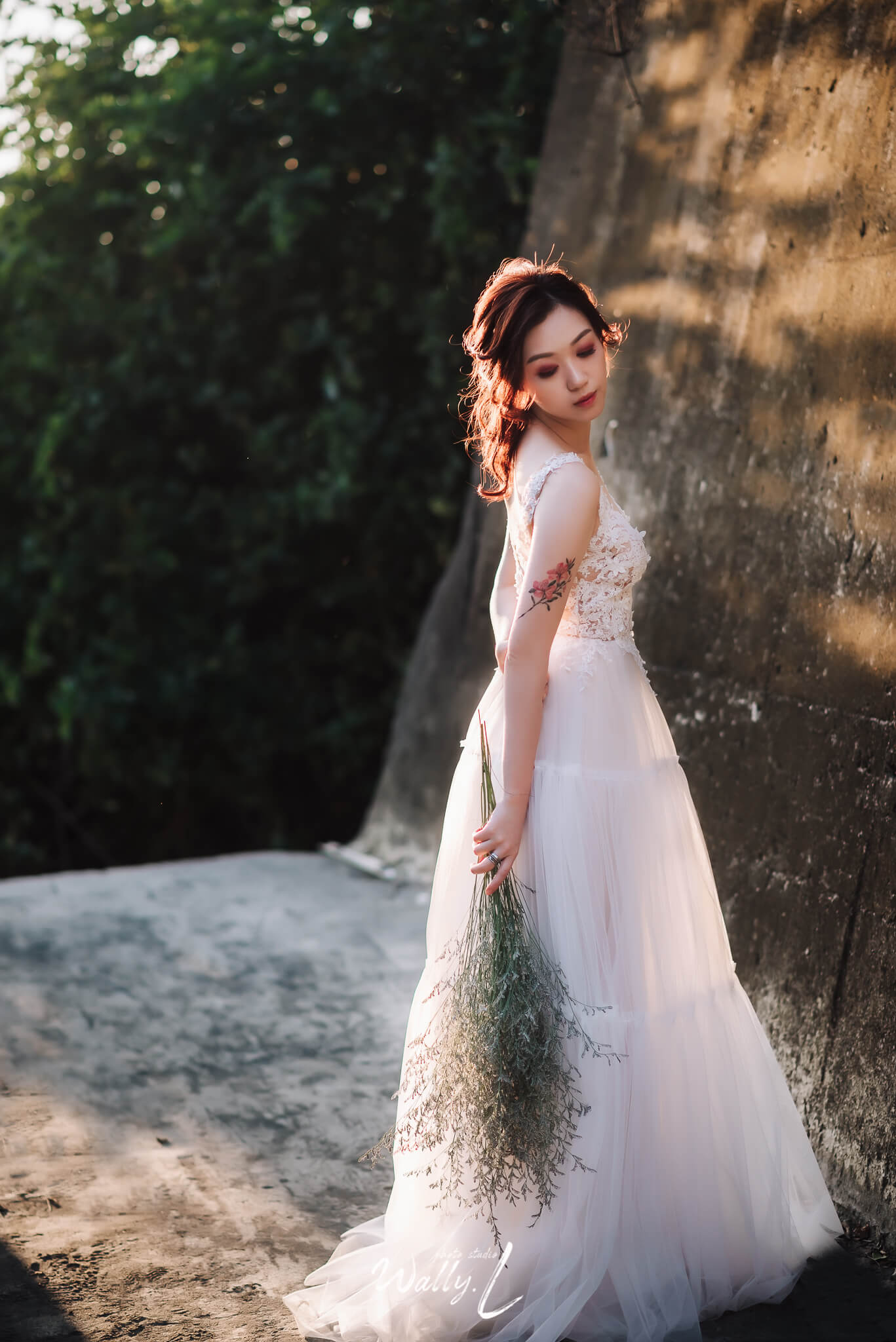 7ec02d40f830227cb5a1df4452e3c693 浪漫唯美風格｜輕禮服｜自主婚紗｜婚紗創作｜中山大學｜橋頭糖廠